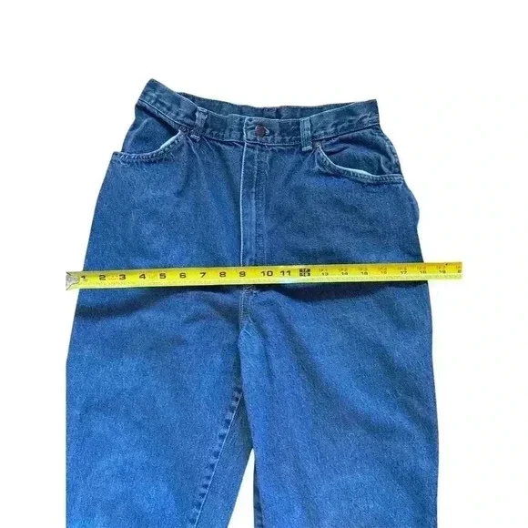 Vintage Sears Women's High Rise Blue Jeans 14 - Picture 4 of 11